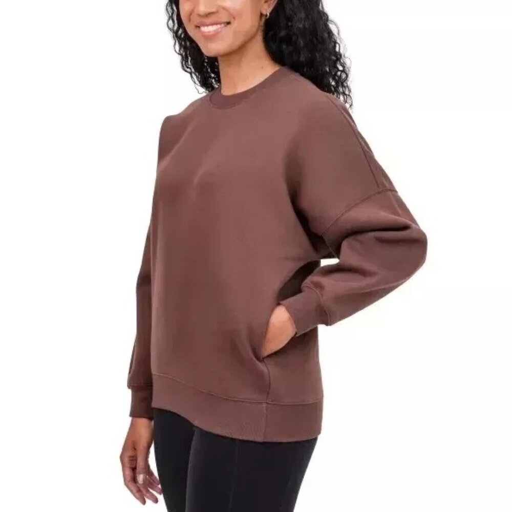 TUFF Athletics XL Sweatshirt Fleece Crewneck Pullover Shirt Pockets Activewear